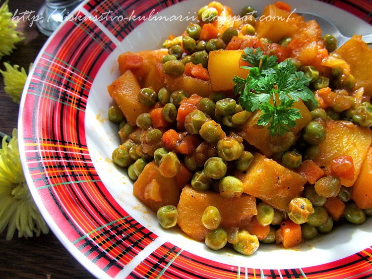 гарнир из гороха