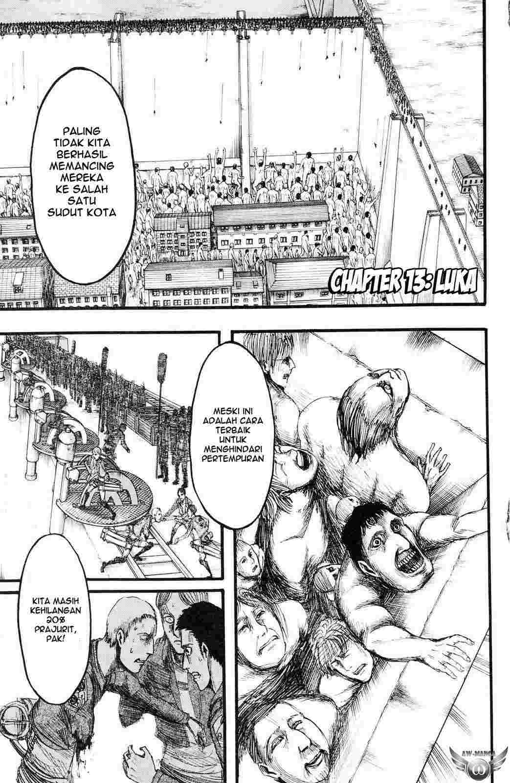 Komik shingeki no kyojin 013 - Luka 14 Indonesia shingeki no kyojin 013 - Luka Terbaru 2|Baca Manga Komik Indonesia|Mangaku