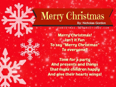 Merry Christmas Poems Merry Christmas Poems