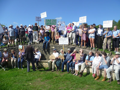 South of Bath Alliance (SOBA) Green Belt Protest Walk