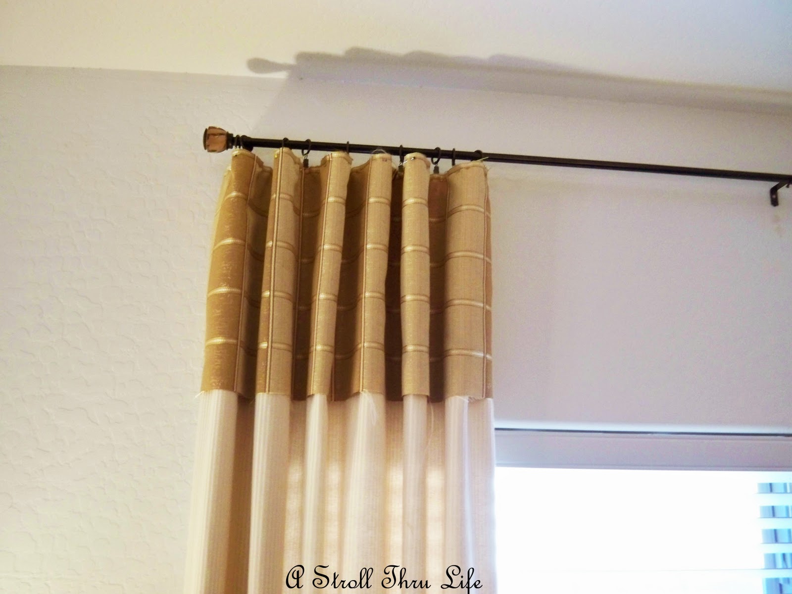 Using Trim To Customize Drapes A Stroll Thru Life