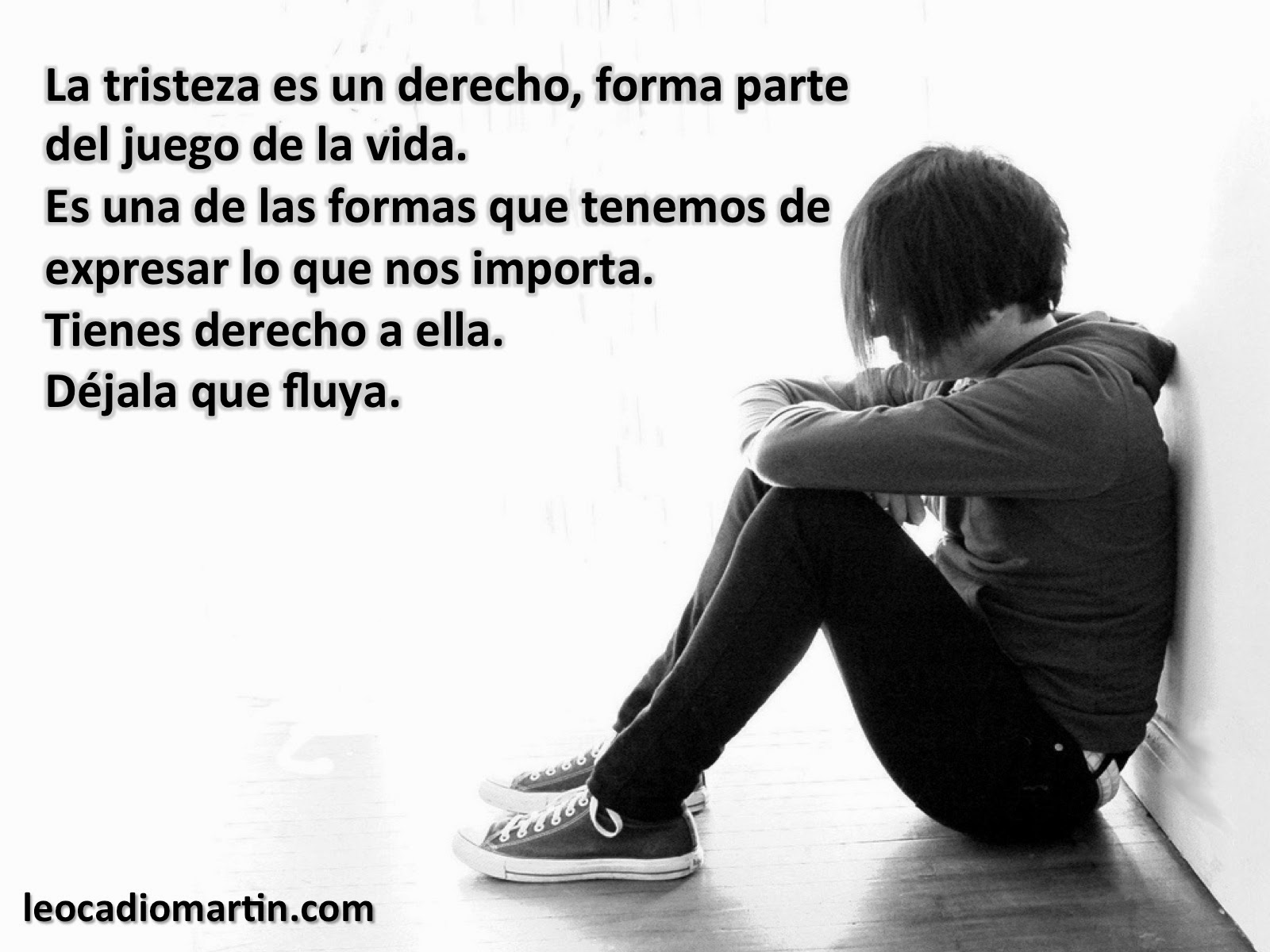 Frases tristes y desmotivaciones: la tristesa