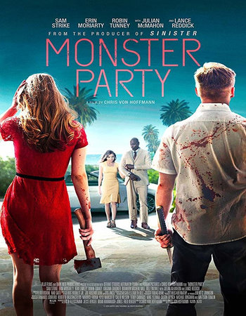 Monster Party (2018) English 300MB WEB-DL Full Movie Download