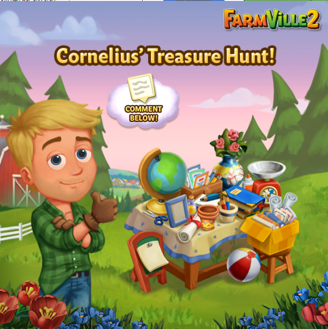 FarmVille2 Hunt to Promote Cornelius' Yard Sale! Games Media