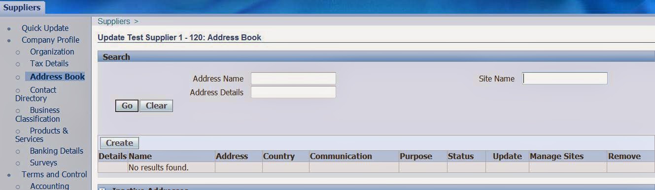 Steps to Create Supplier, Supplier Site and Supplier Banks : Oracle EBS ...