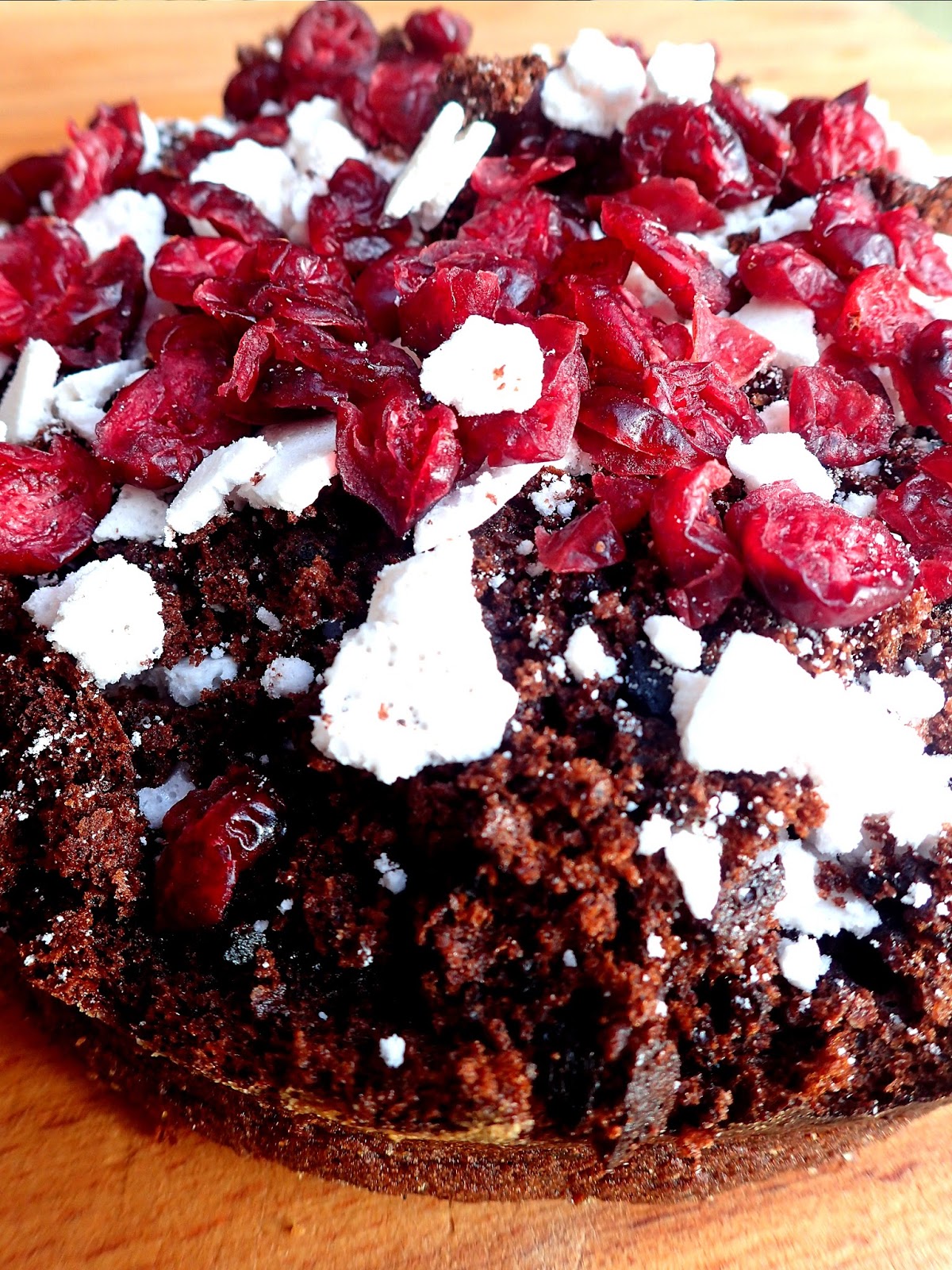 HEALTHY YORKSHIRE: Fat free, gluten free chocolate cake.