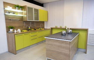 kitchen cabinets green