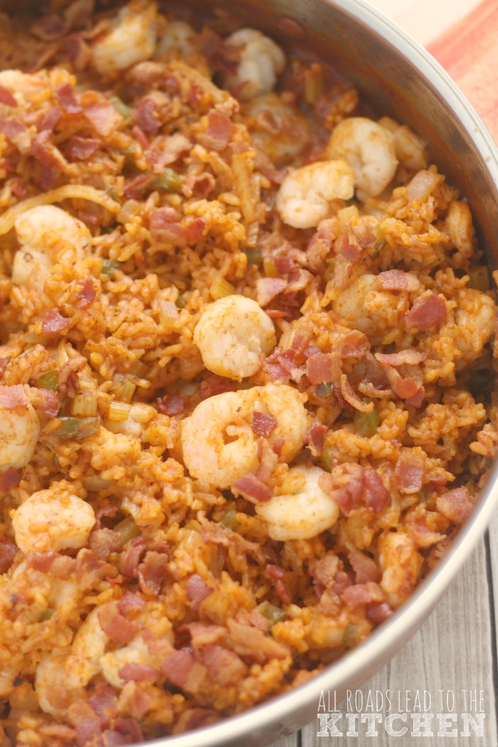 Gullah Red Rice w/ Shrimp, Bacon & Fennel