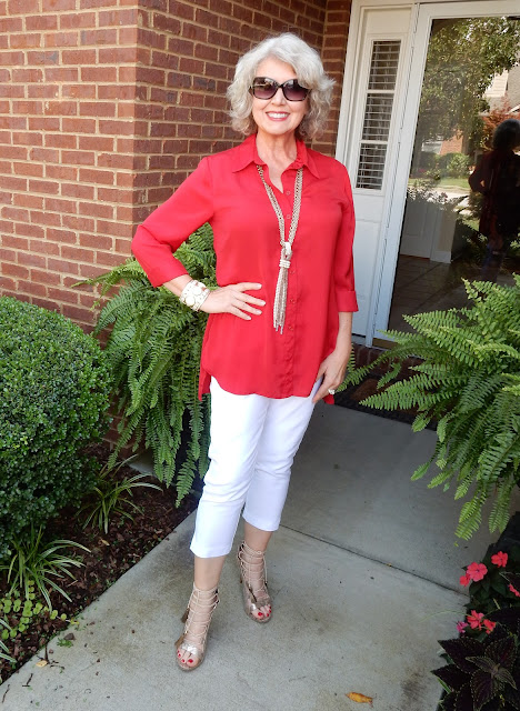 Fifty, not Frumpy: Circle of Red