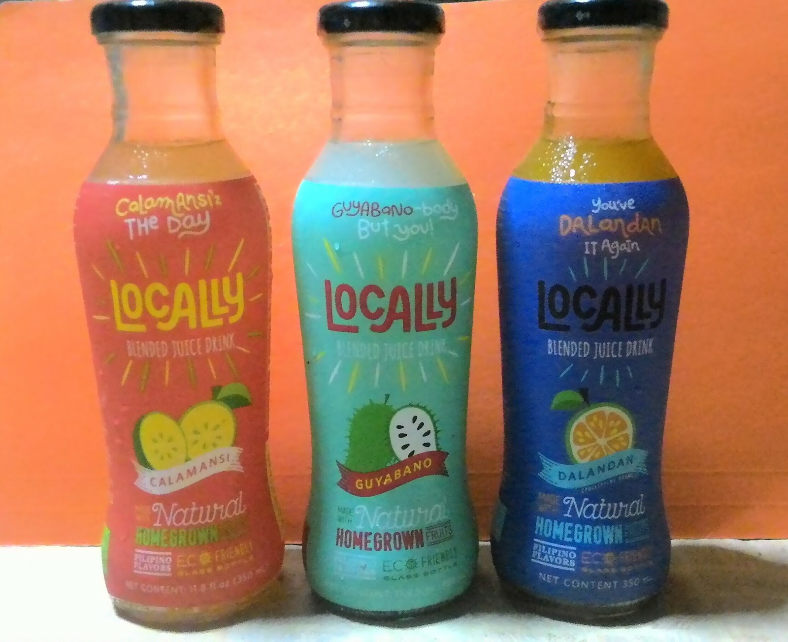 Cienanigans F&D Locally Blended Juice Drinks in Calamansi, Guyabano and Dalandan