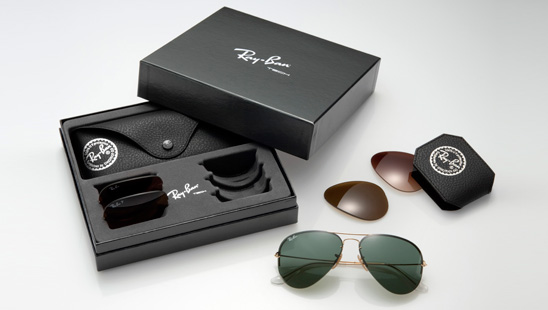ray ban flip out lenses