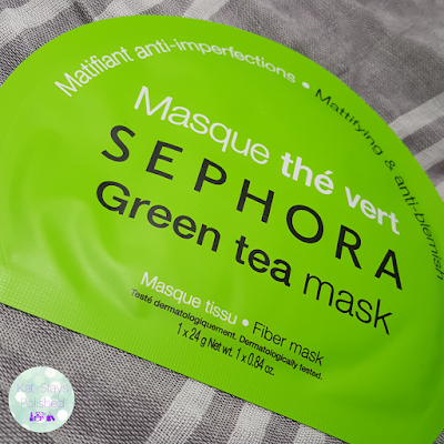 Sephora Green Tea Mask | Kat Stays Polished