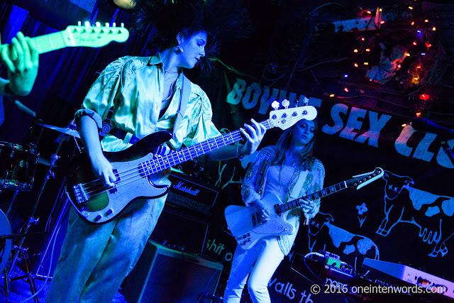 The Beaches at The Bovine Sex Club in Toronto for Canadian Music Week CMW 2016, May 6 2016 Photos by John at One In Ten Words oneintenwords.com toronto indie alternative live music blog concert photography pictures