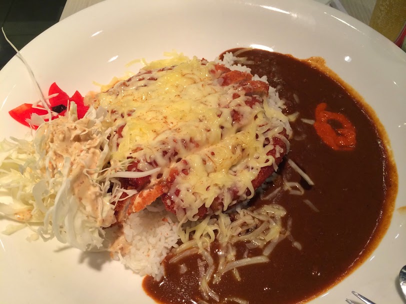 Cheese Chicken Katsu Curry