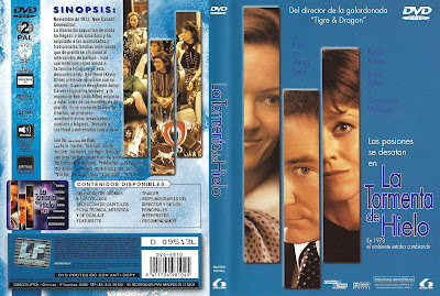 Carátula dvd: La tormenta de hielo (1997) 
