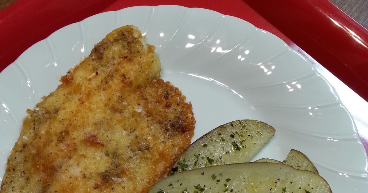 Christine's Pantry Potato Flake Fish with Parsley Potatoes