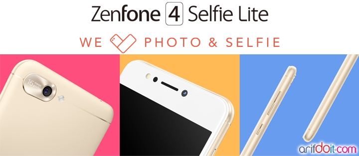 Spesial Harbolnas 12.12 Asus Luncurkan Zenfone 4 Selfie Lite ZB520KL