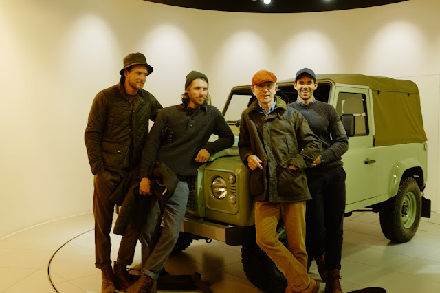 barbour land rover collection