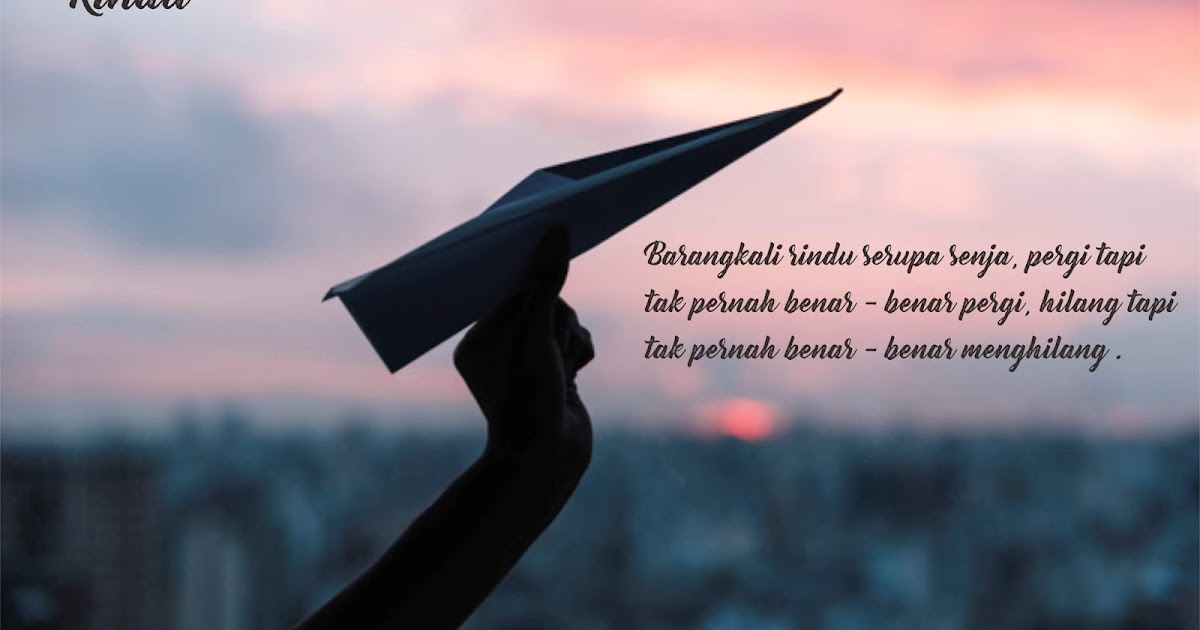 Caption tentang Rindu