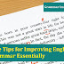 Five Tips for Improving English Grammar Essentially