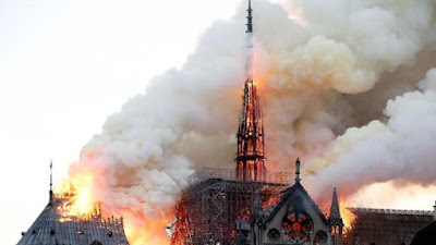 Kronologi Kebakaran Gereja Katedral Notre Dame de Paris