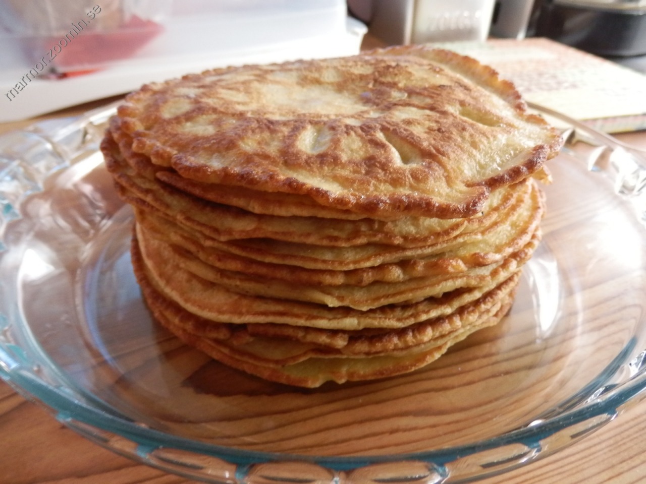 Marmor´s Blogg : Ett gammalt recept¨på Jästpannkakor
