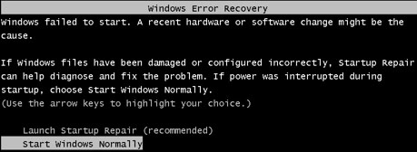 how to fix boot errors