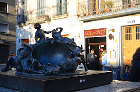 Astrolabe - Sculptural group by Joaquim Camps at Plaça del Sol, Gracia quarter, Barcelona
