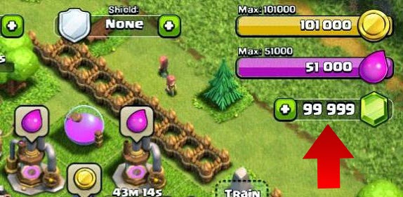 coc gems hack app