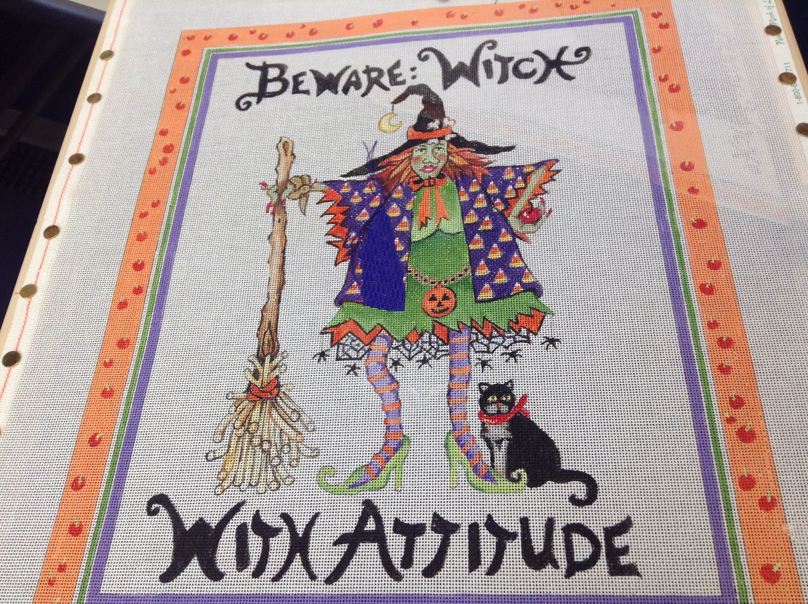 Stitch & Play with Needlepoint Tool Time