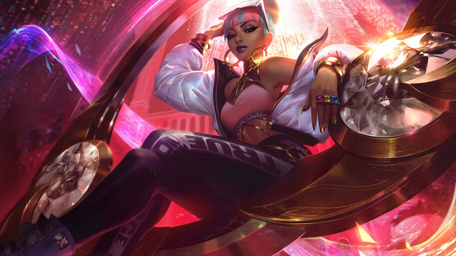 Featured image of post Akali True Damage Wallpaper Woman holding two scythes wallpaper anime anime girls league of legends