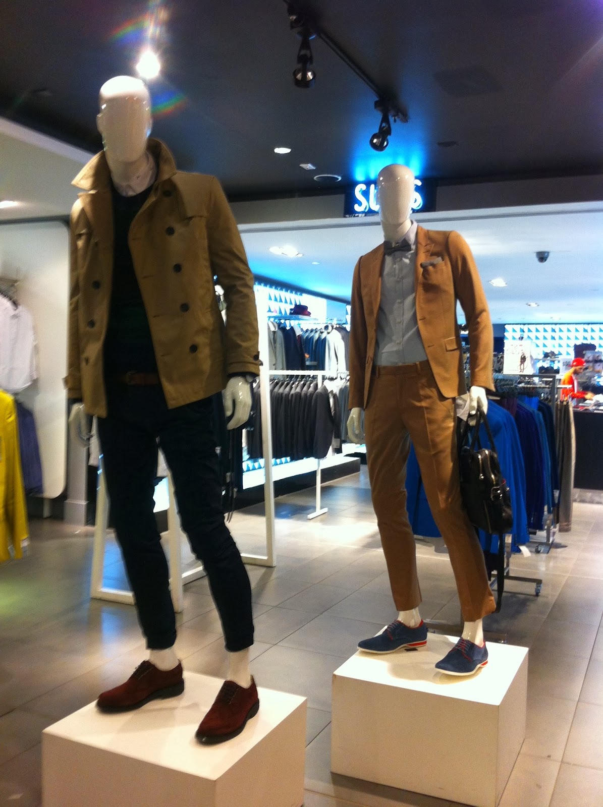 Ethina Ahmed: Mannequin Styling work for Topman (Soho Location)