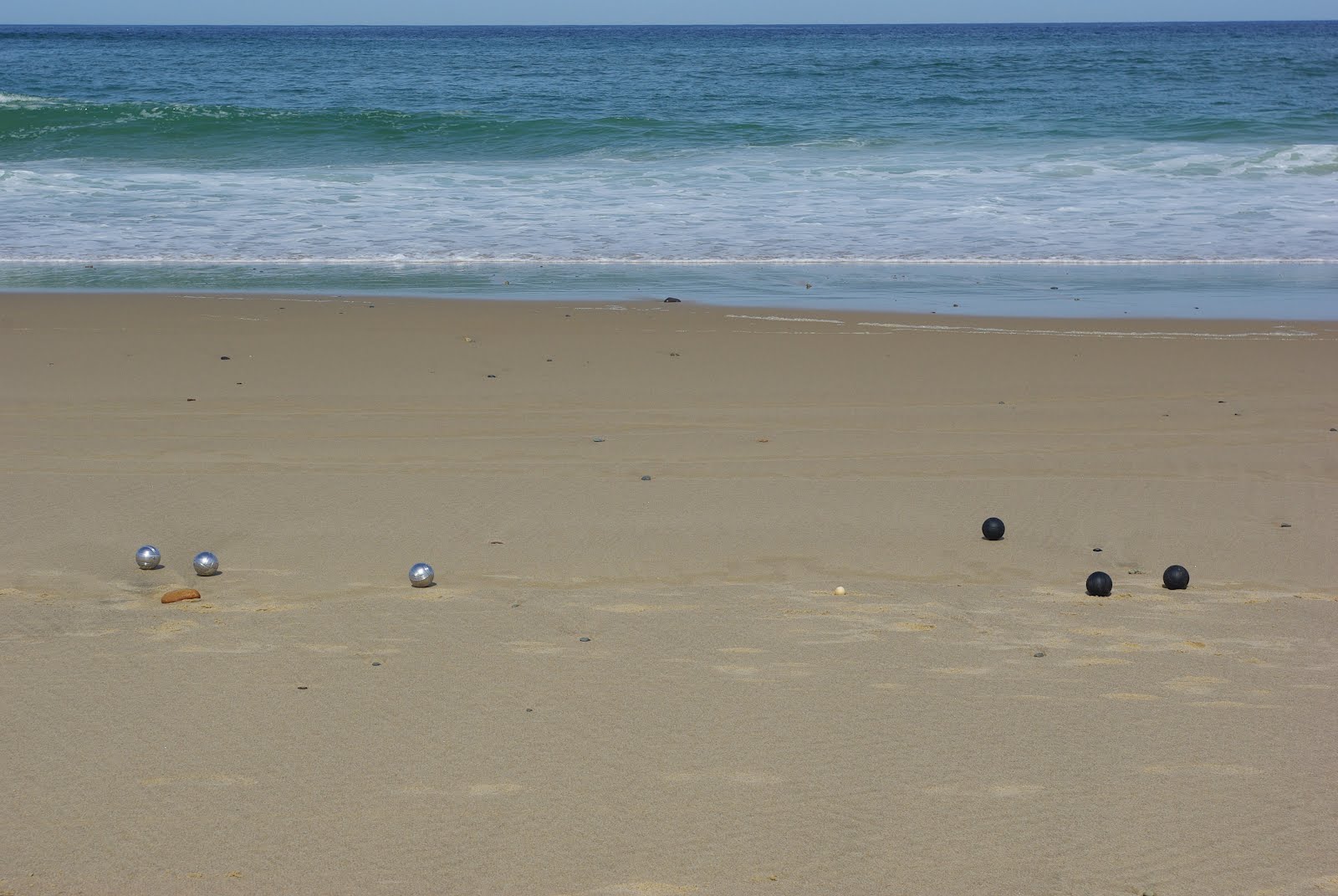 bocce on the beach