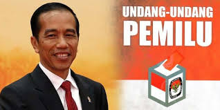 Jokowi Tanda Tangani UU Pemilu