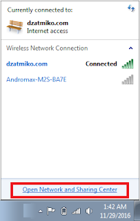 network and sharing center Troble Shot