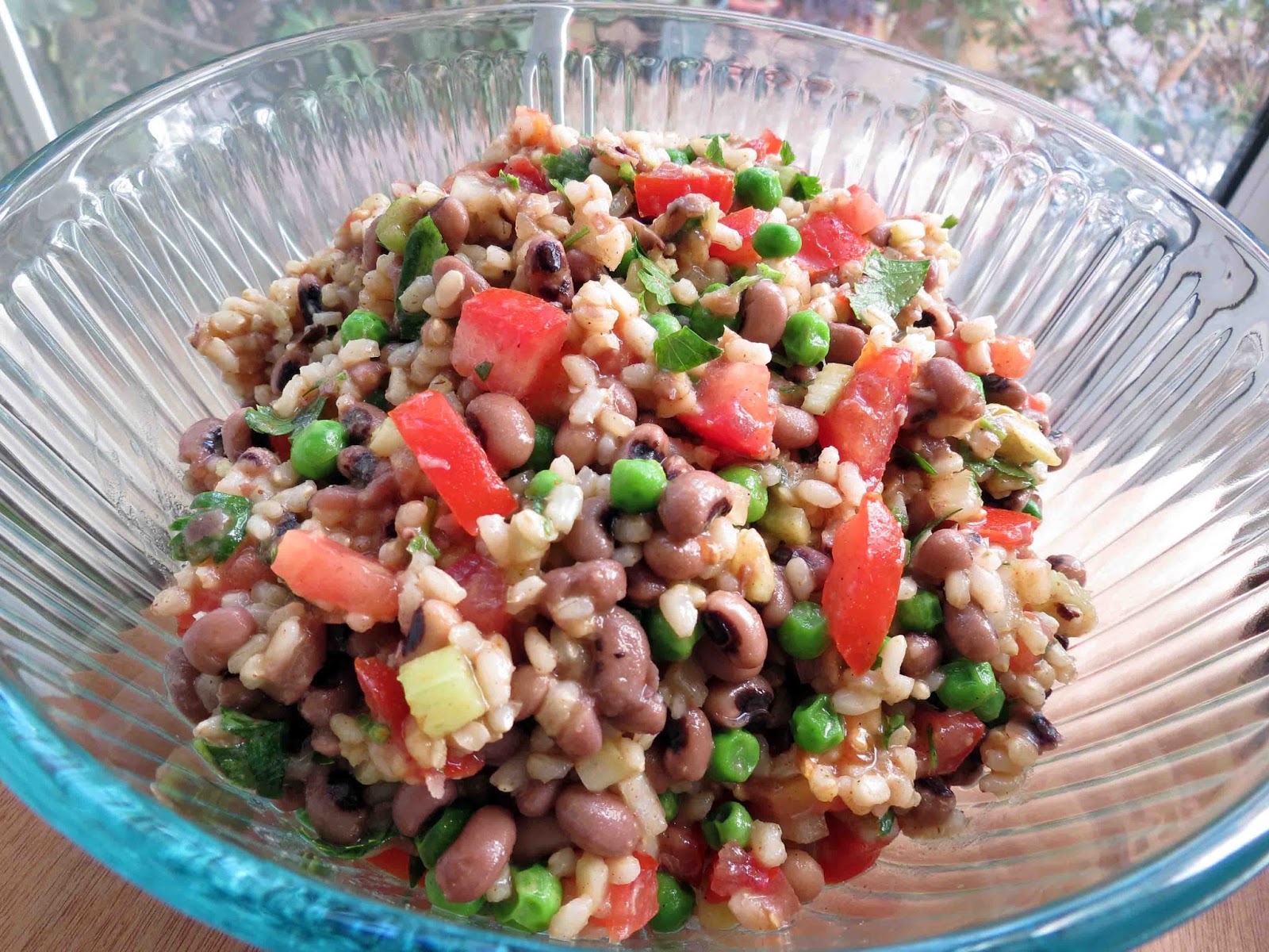 Positively PlantBased Bean and Rice Salad