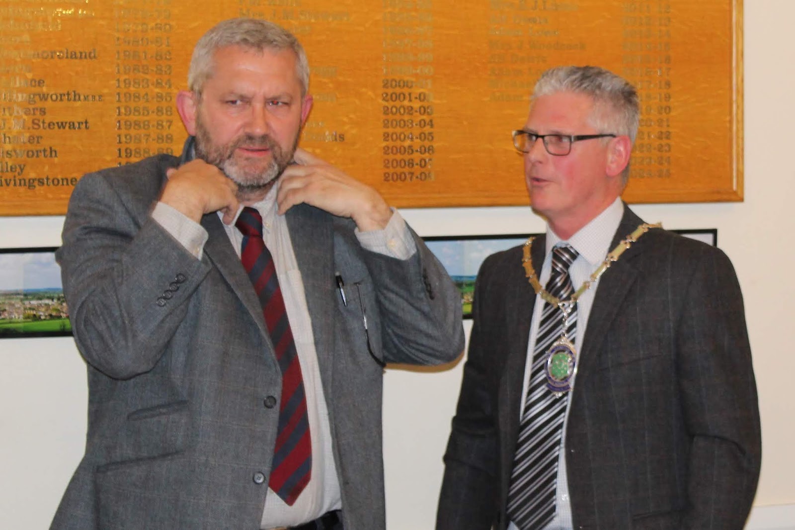 Martin Brookes Oakham Oakham Town Council Appoint Cllr Dave Romney as Mayor and SallyAnne