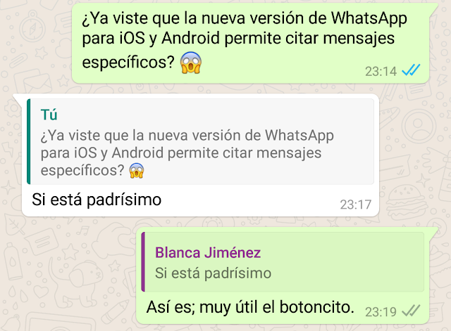 whatsapp citar