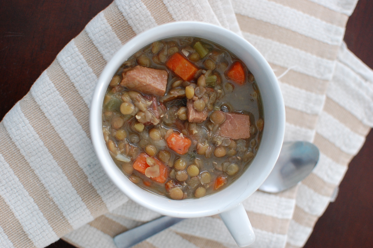 Food, Fun & Life Ham & Lentil Soup