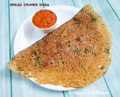 Instant Bread Crumbs Dosai