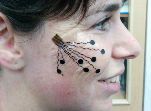 Nanotech ‘Tattoos’ Can Track Facial Expressions