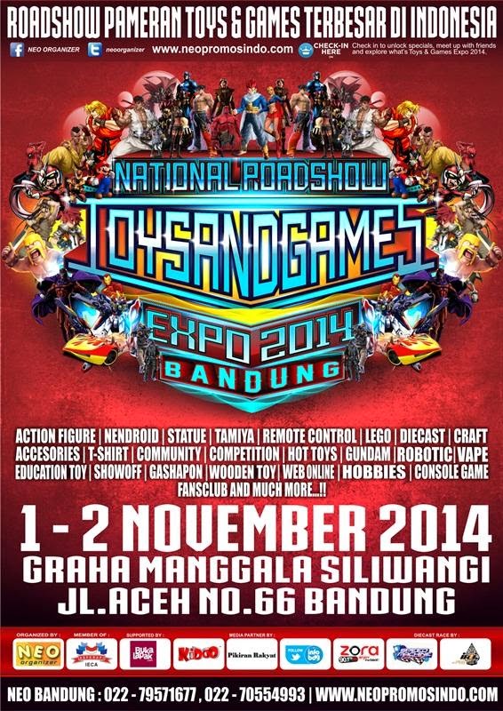 Bandung Toys And Games Expo  (1 - 2 November 2014)