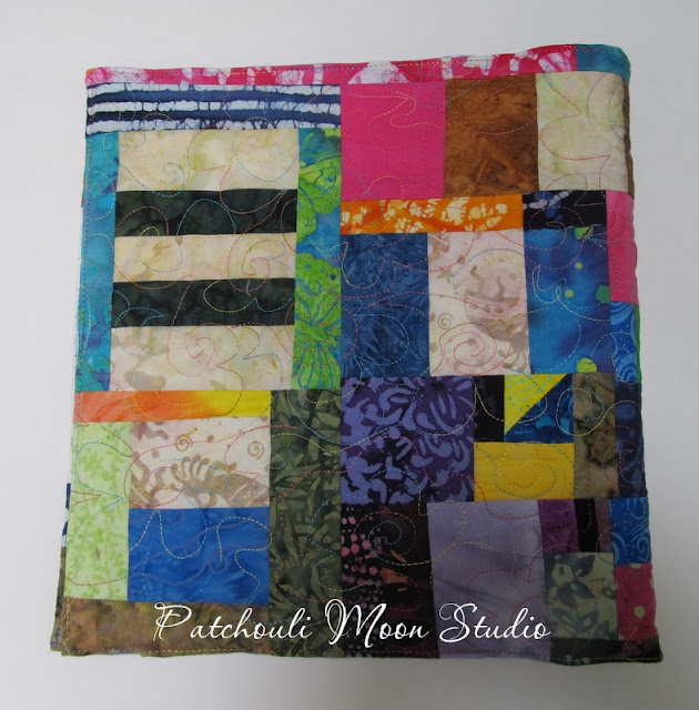Patchouli Moon Studio~ Quilted Notebook Cover