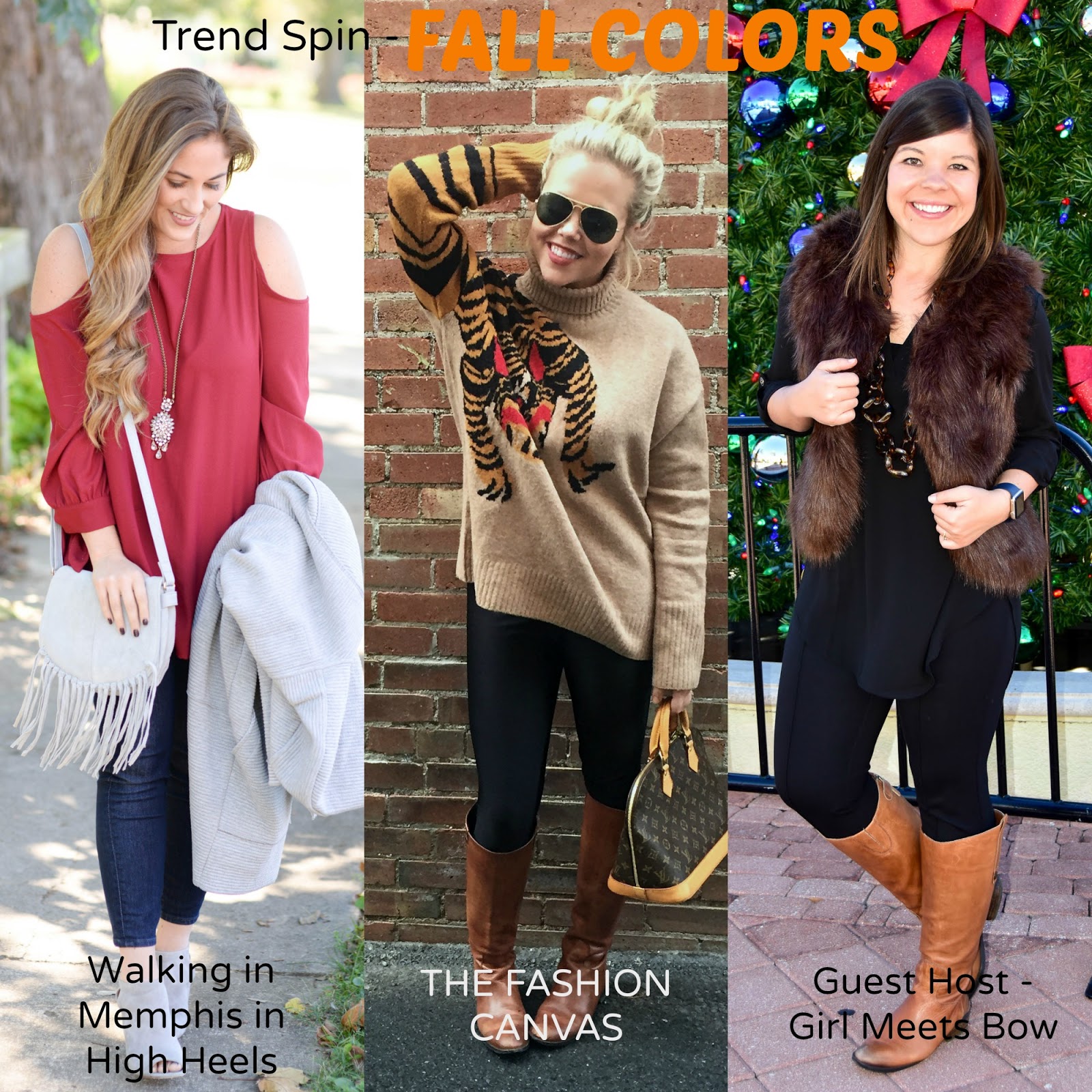 Trend Spin Link Up Co-Host: Fall Colors - Girl Meets Bow