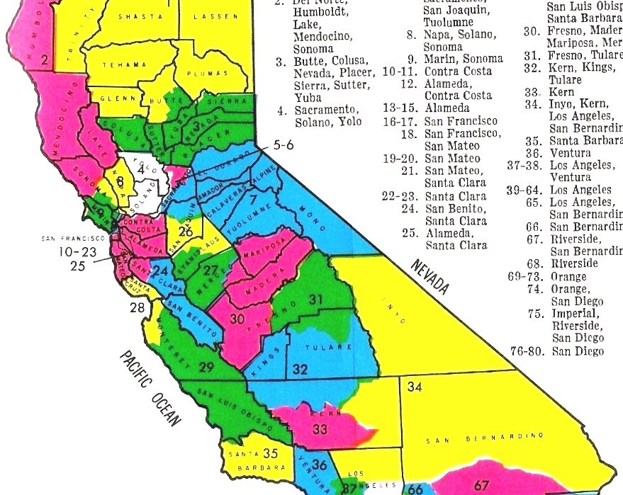 Us Congressional District Map California Images and Photos finder