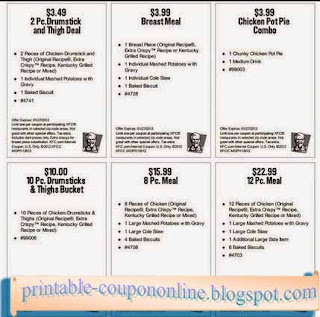Free Printable Kfc Coupons Free Printable Kfc Coupons