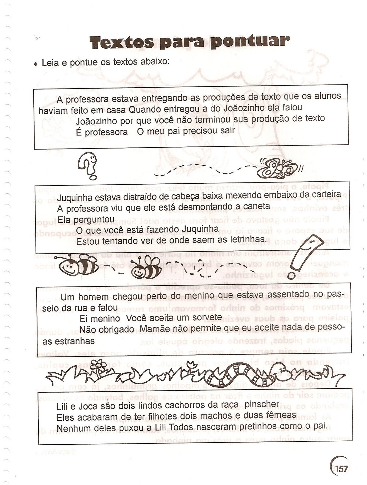 Aprendizagem Afetiva: sinais de pontuação