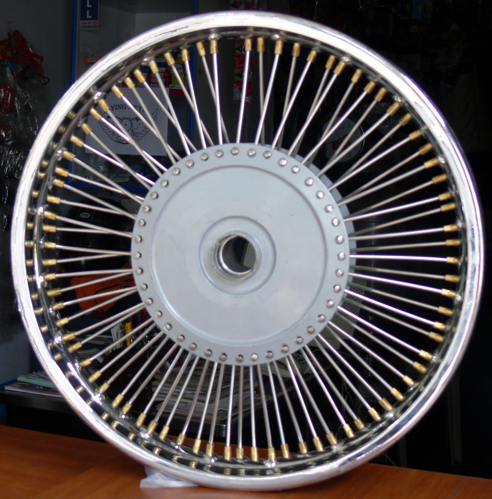 custom spoke motorcycle wheels