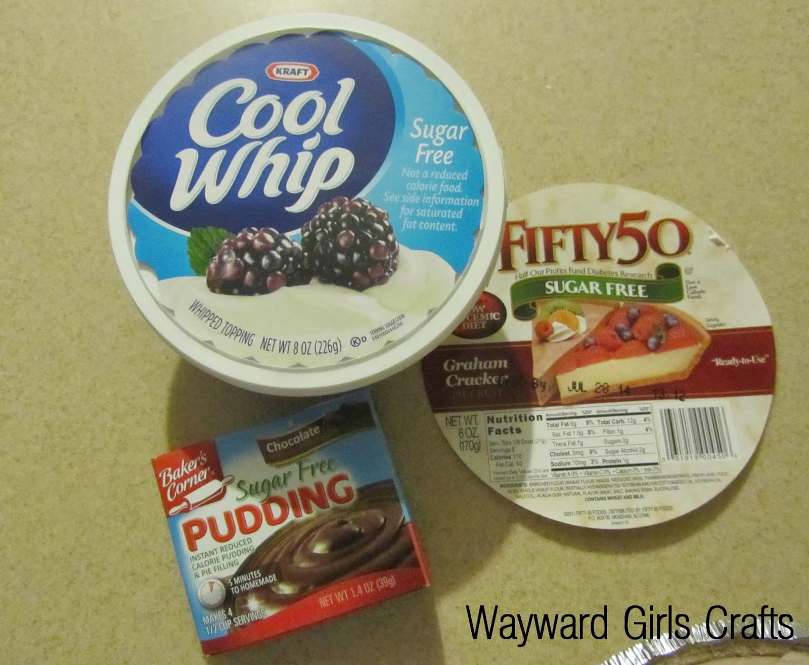 Wayward Girls' Crafts: Sugar-Free Chocolate Silk Pie