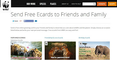 http://wwf.worldwildlife.org/site/PageServer?pagename=WWF_Free_Ecards